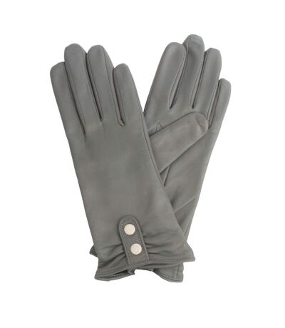 Gants d'hiver hope gris / blanc cassé Eastern Counties Leather