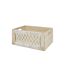 Lot de 3 Caisses Gigognes Boho 35cm Beige-3