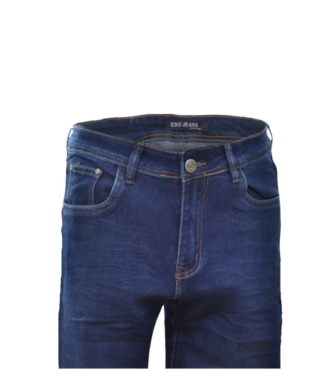 Jean homme - Jean slim bleu brut - Jean fashion denin-3