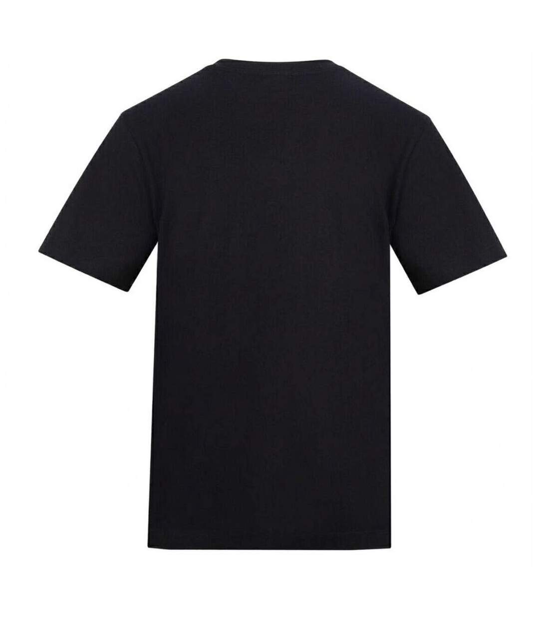 Mens Music Is The Answer T-shirt Black AWD-2