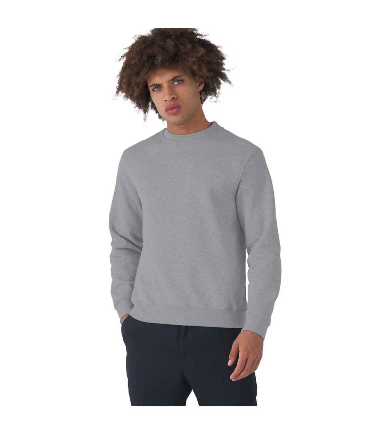 B&C - Sweat - Homme (Gris Chiné) - UTBC4680