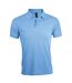 SOLs Mens Prime Pique Plain Short Sleeve Polo Shirt (Sky Blue) - UTPC493