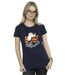Disney - T-shirt BIG HERO BAYMAX GROUP MANGA - Femme (Bleu marine) - UTBI13364-2
