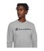 Sweat Motif/style Logo Homme Argenté Champion-4