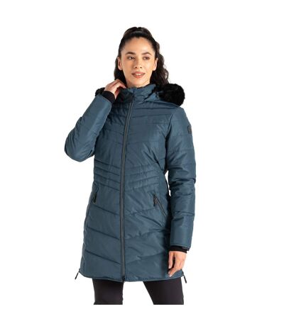 Doudoune Matelassée Striking Iiii Femme Gris Bleu Dare 2B