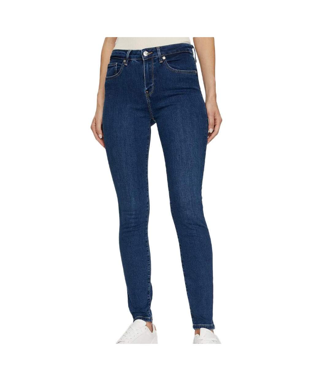 Jeans Skinny Bleu Foncé Femme Tommy Hilfiger Como - W25-L32-1