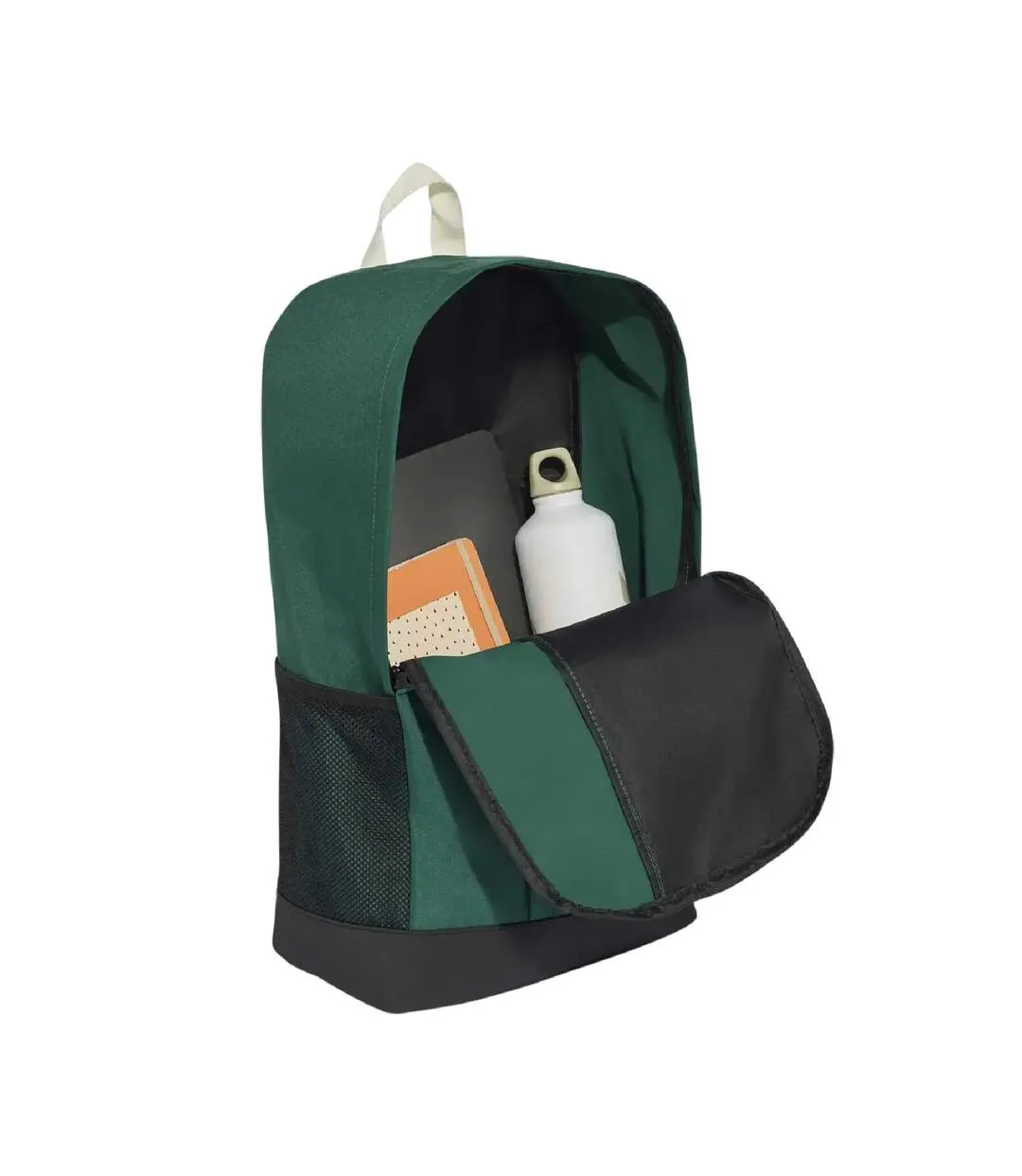 Sac À Dos Motif/style Linéaire Taille Unique Vert Adidas-3