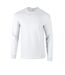 Gildan Unisex Adult Ultra Cotton Long-Sleeved T-Shirt (White) - UTRW9684