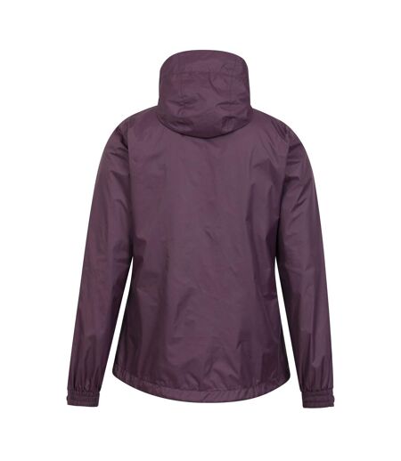 Veste Imperméable Torrent Femme Violet Foncé Mountain Warehouse