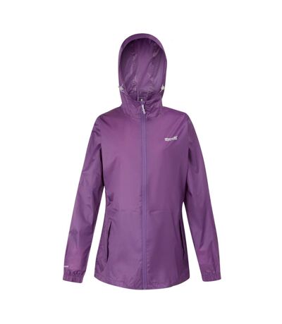 Veste imperméable pack it femme violet coucher de soleil Regatta