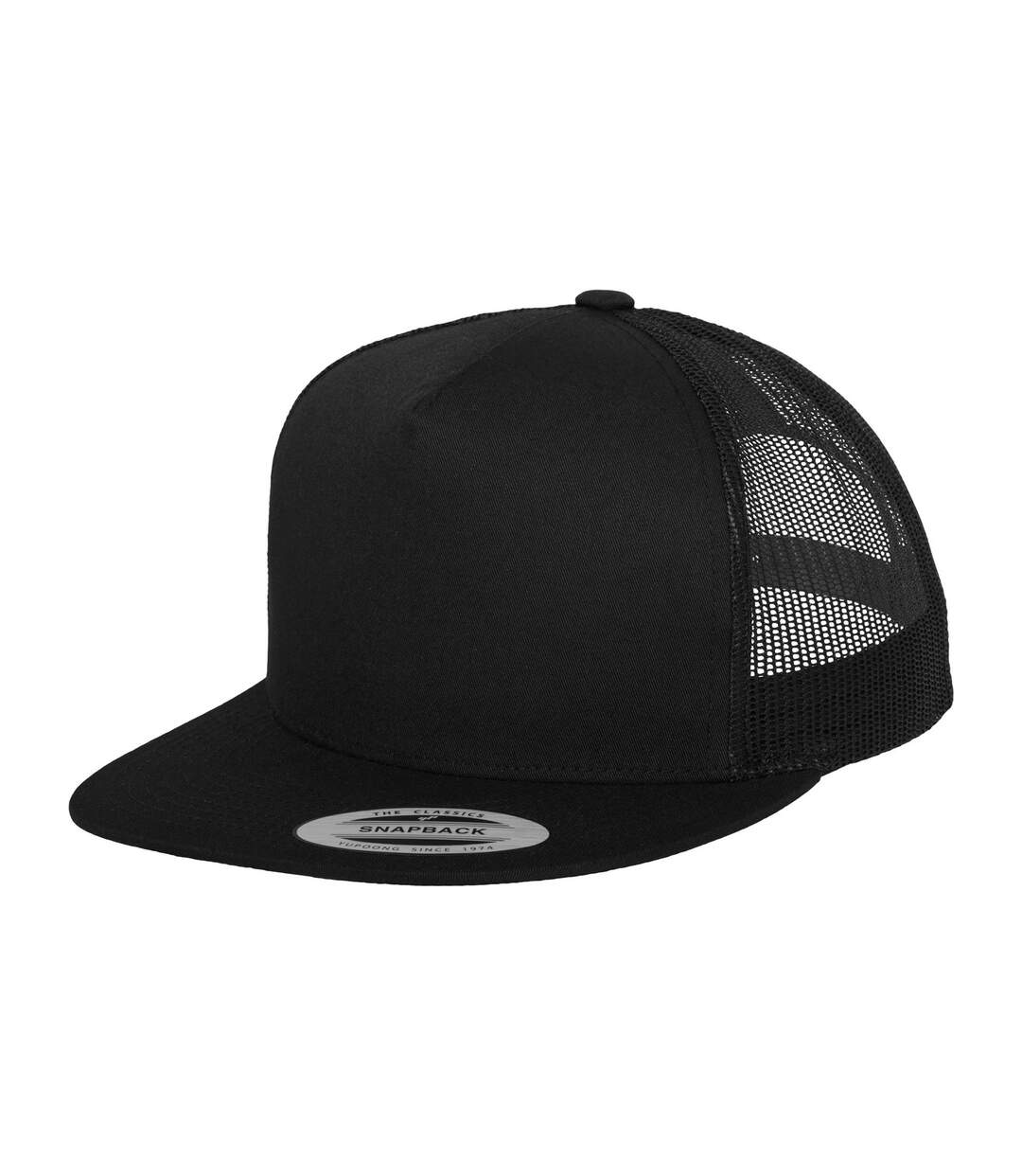 Flexfit By Yupoong Classic Trucker Cap (Black) - UTRW7566-1