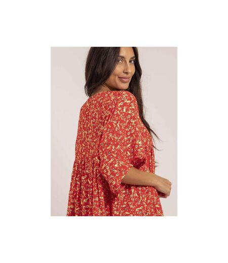 Robe longue motifs IVRY - Dona X Lisa