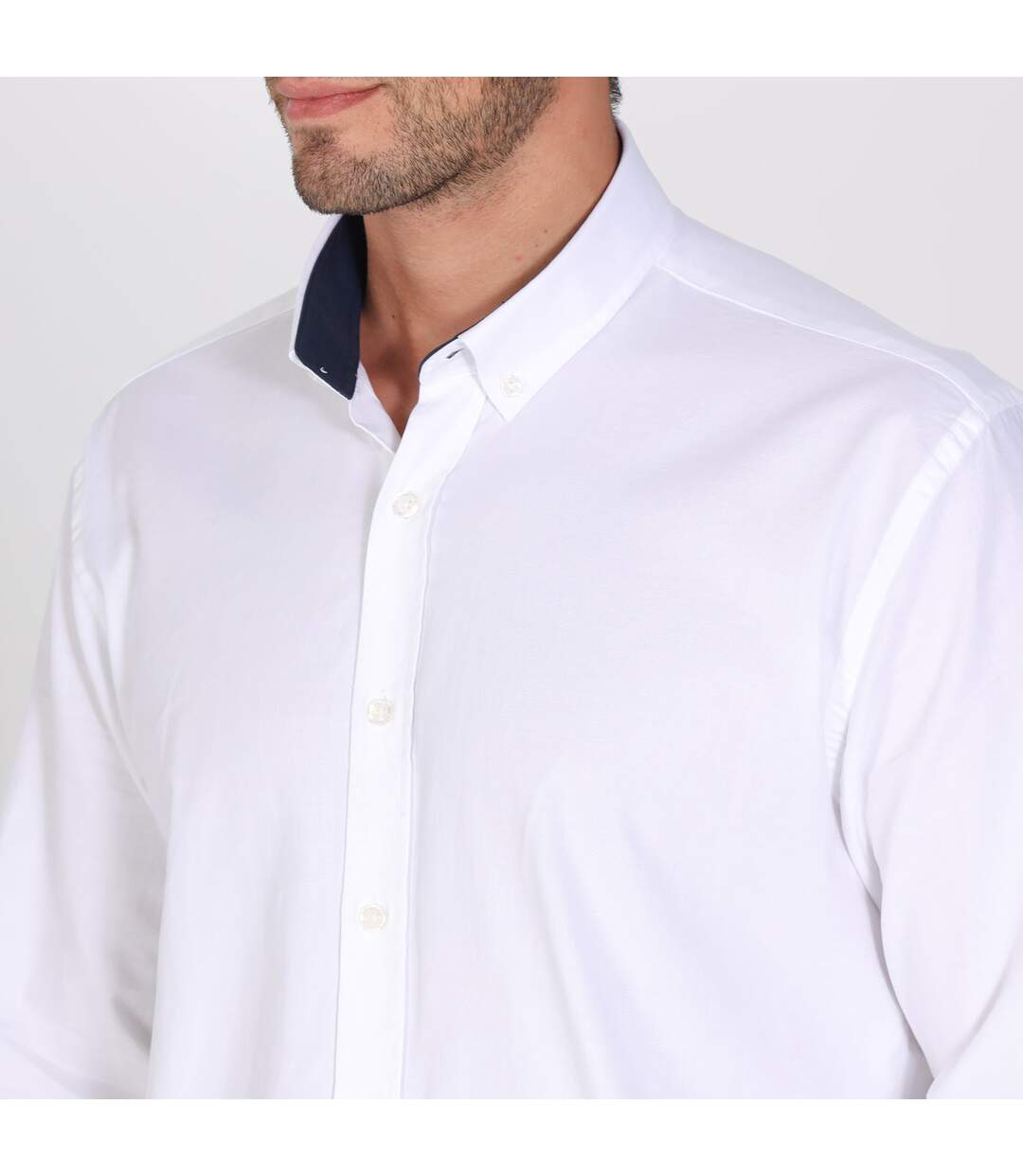 Chemise oxford manches longues en coton COLINS