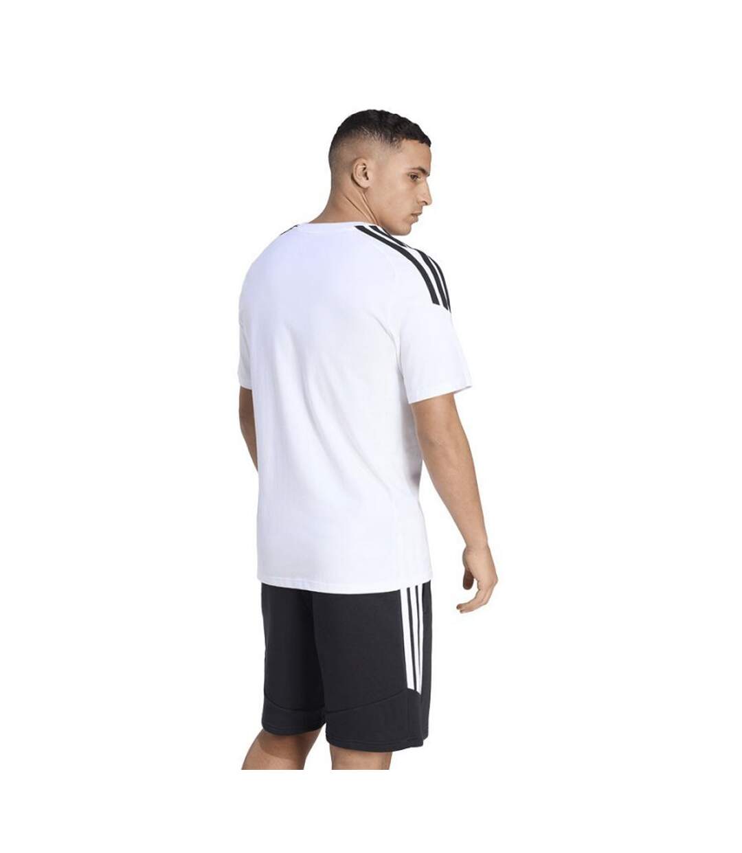 T-shirt Tiro League Homme Blanc Adidas-3