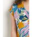 T-shirt fleuri col rond manches courtes-4