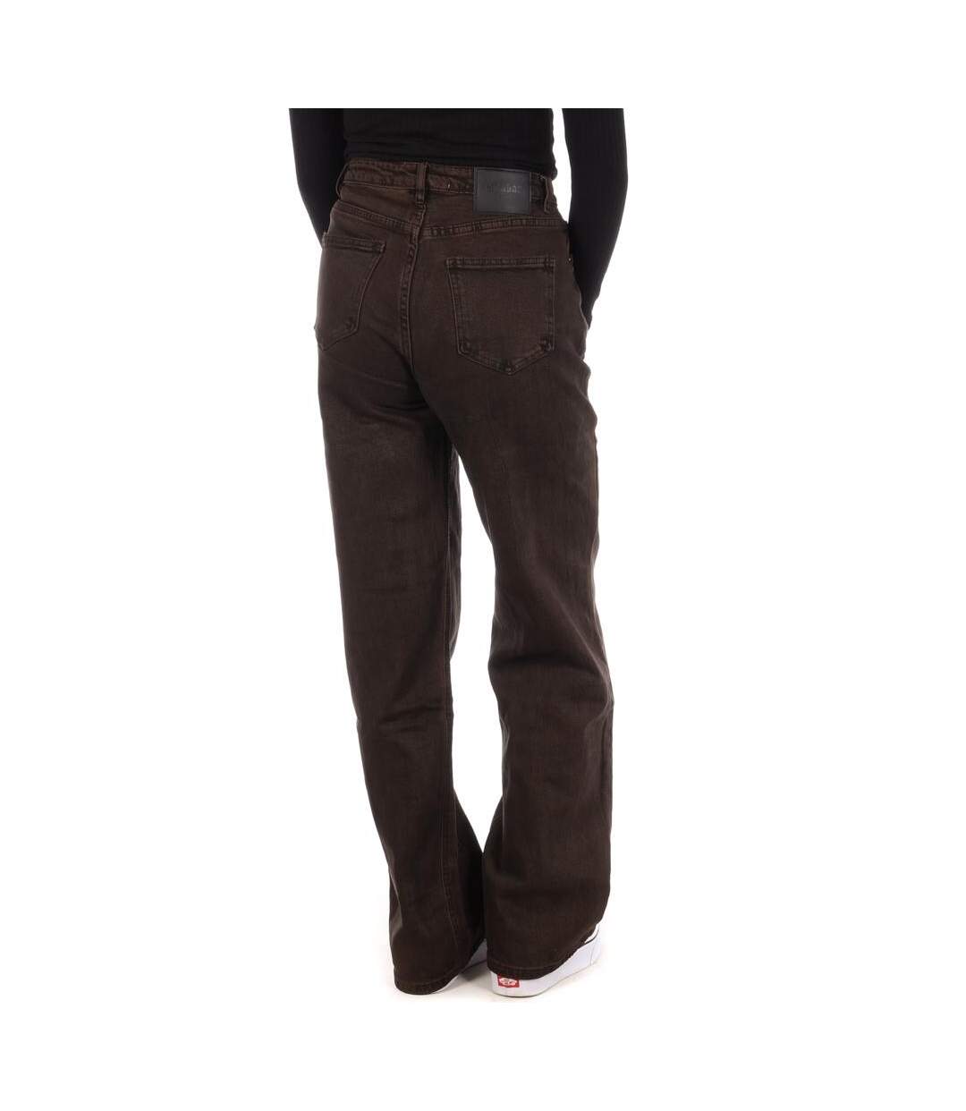 Jean marron femme monday premium t-113-2