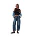 Womens/ladies Balloon Baggy Jeans Blue Levis-1