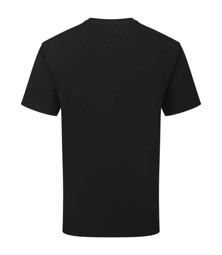 T-shirt unisexe en coton pour adultes noir Fruit of the Loom