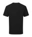 T-shirt unisexe en coton pour adultes noir Fruit of the Loom-2