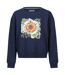 Regatta Womens/Ladies Christian Lacroix Beauvision Flower Sweatshirt (Navy) - UTRG9518