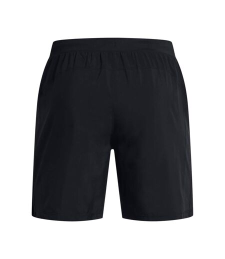 Short launch homme noir / noir brillant Under Armour