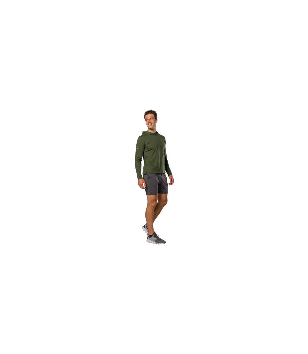 Mens 365 Regular Hoodie Forest Green Nathan-1