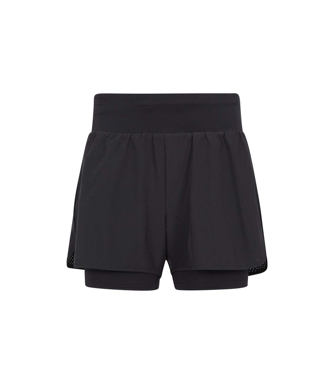 Short De Course Femme Noir Mountain Warehouse-1
