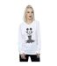 Disney Sweatshirt Mickey Mouse Dracula - Femmes/Dames (Blanc) - UTBI27999-2
