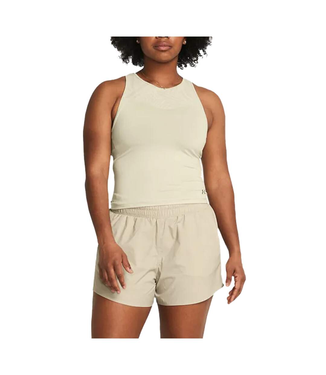 Short Femme Marron Under Armour-1