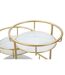 Plateau Décoratif 3 Niveaux Jade 36cm Or-3