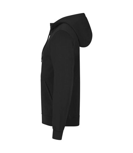 Mens Miami Full Zip Hoodie Black Clique