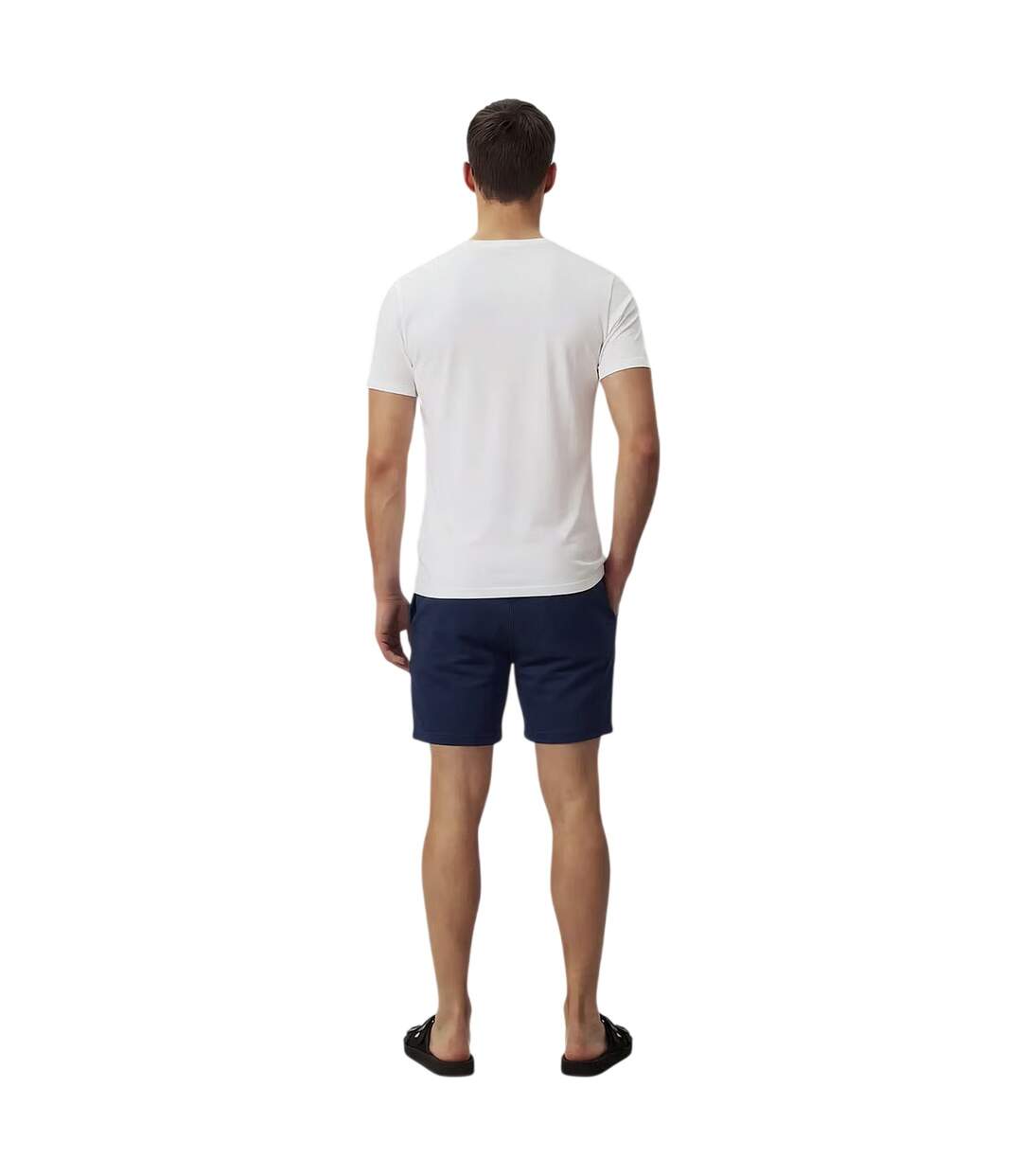 Short Motif/style Universitaire New York Homme Bleu Foncé Calvin Klein-3