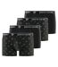 Lot de 4 boxers homme en coton Uni/Imprimé Class Pierre Cardin-1