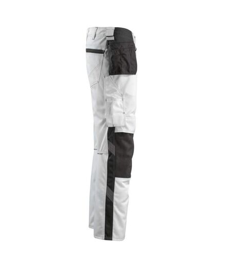 Blanc Anthracite Foncé Mascot