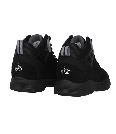 Chaussures De Basket Diverse Homme Noir Anthracite Rise