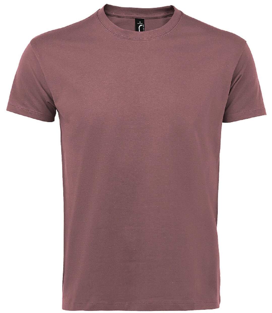 T-shirt manches courtes - Mixte - 11500 - vieux rose