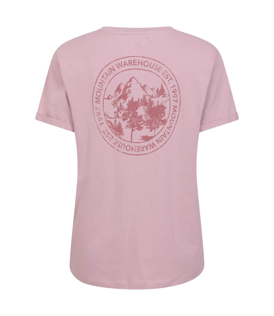 T-shirt explore the outdoors femme lilas Mountain Warehouse-2