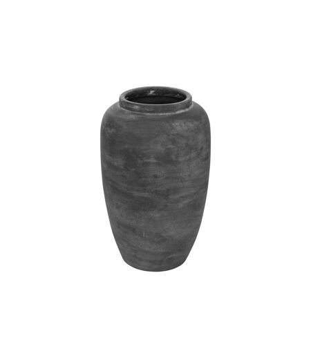 Vase Déco Jarre 60cm Gris