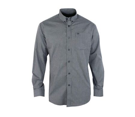 Chemise à carreaux manches longues TACITE2