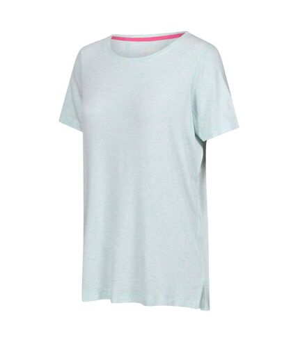 T-shirt ballyton femme turquoise délavé Regatta