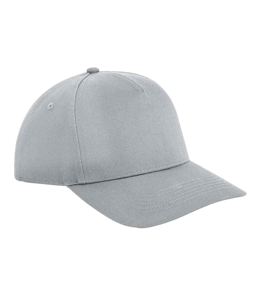 Casquette ajustable urbanwear gris clair Beechfield-1