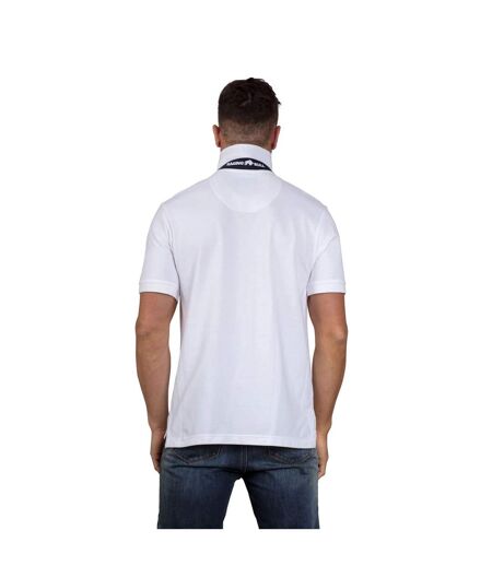Polo Classic Homme Blanc Raging Bull