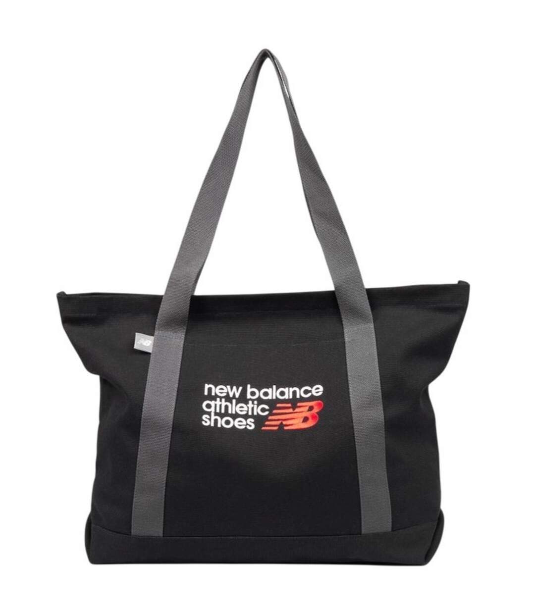 Canvas Tote Bag One Size Black New Balance-1