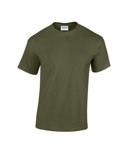 T-shirt Adulte Vert Kaki Gildan