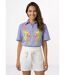 Blouse coton léger, broderies fluo-1