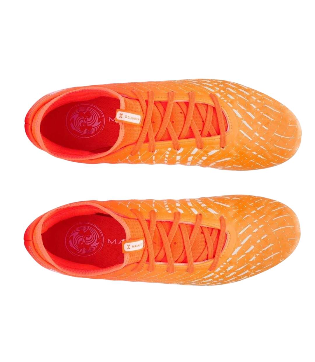 Chaussures De Foot Pour Terrain Ferme Magnetico Select Homme Orange Blanc Under Armour-3