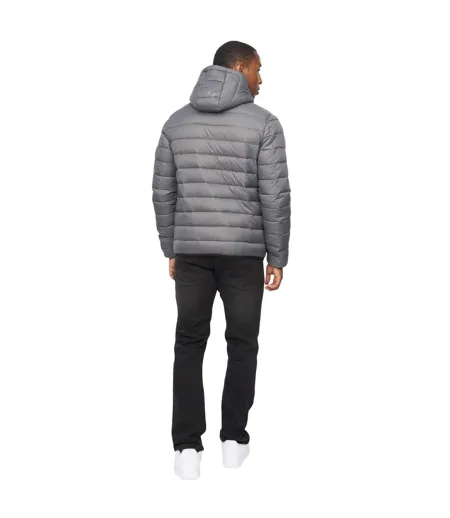 Mens Gattering Jacket Charcoal Camo Crosshatch