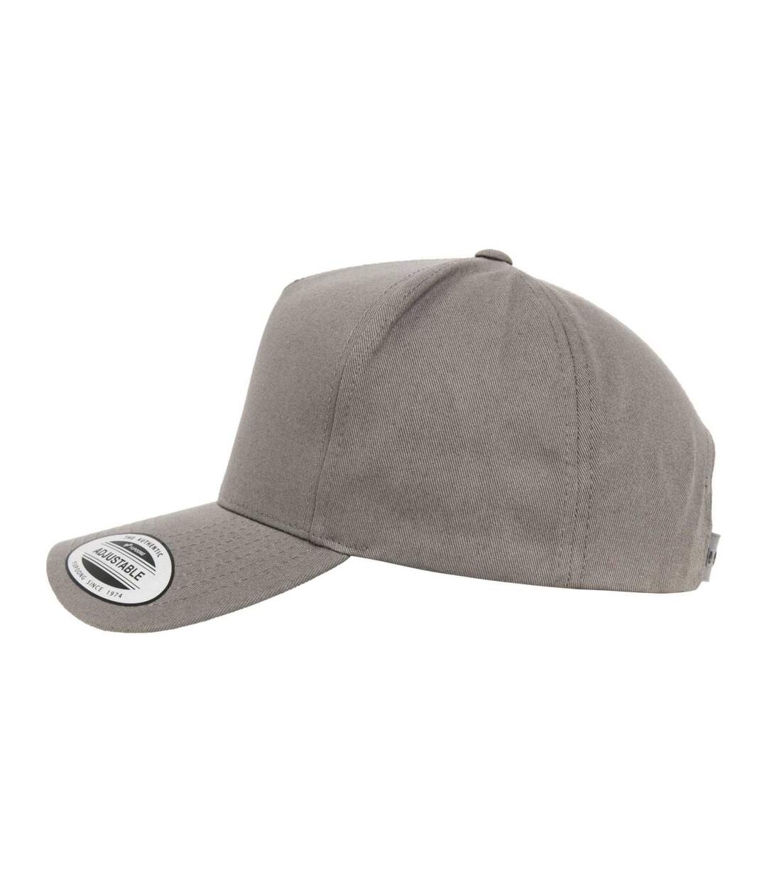 Casquette De Baseball Motif/style 5 Panneaux Classic Gris Flexfit-3