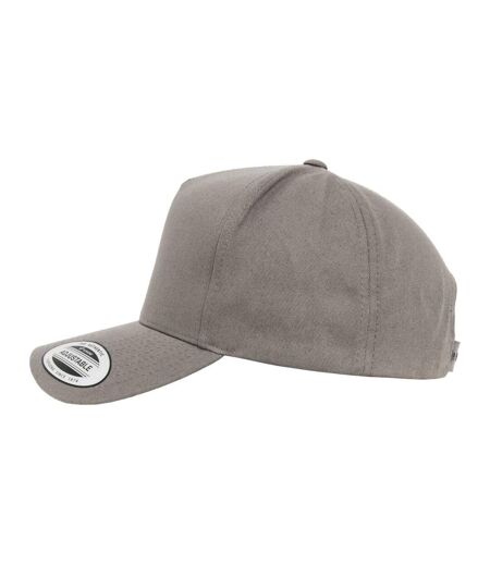 Casquette De Baseball Motif/style 5 Panneaux Classic Gris Flexfit
