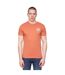 T-shirt metafone homme rouge orangé Henleys